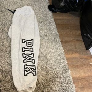 VS pink joggers size - L    Color- gray